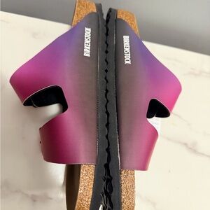 Birkenstock size 40 Women's Arizonia Sandals - Purple pink and Black